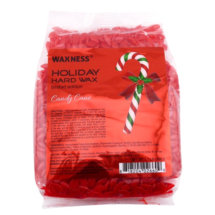 Holiday Limited Edition Hard Wax Candy Cane Bulk 22 lb / 10 kg
