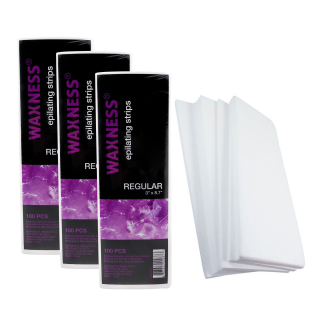 Waxness Premium Quality Non Woven Epilating Strips 3 x 8.70 “  300 pcs