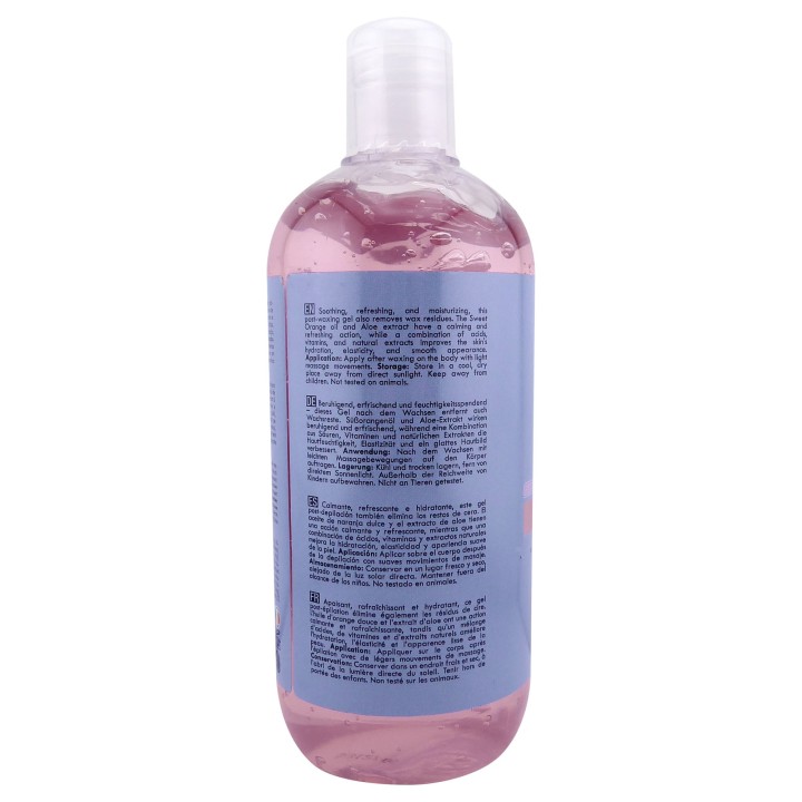 Waxness Spa Choice Pre-Post Waxing Lotion and Gel Berry Fizz 16.9 fl oz / 500 ml X 2