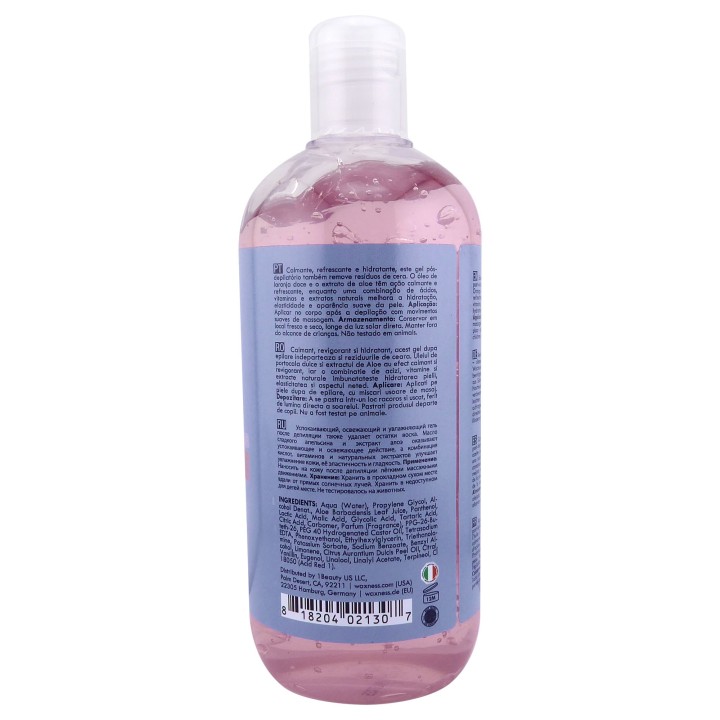 Spa Choice Post Waxing Gel Berry Fizz 16.9 fl oz / 500 ml