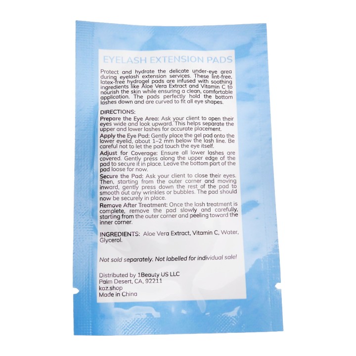 Kaz Eyelash Extension / Tinting Protection Pads 100 pairs