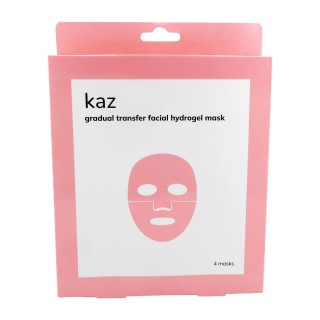 KAZ Gradual Transfer Facial Hydrogel Mask 1.05 oz / 30 g 4 Pack