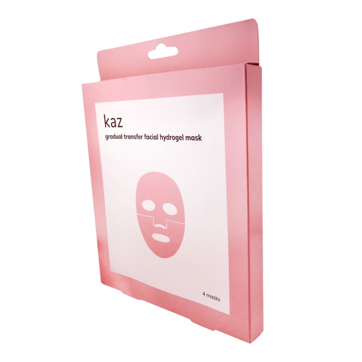 KAZ Gradual Transfer Facial Hydrogel Mask 1.05 oz / 30 g 4 Pack