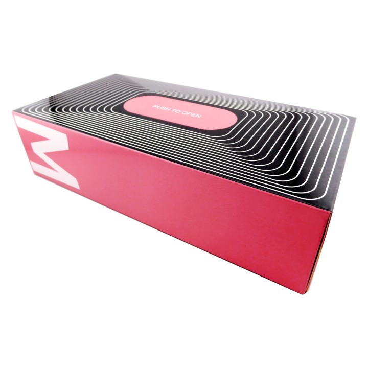 Waxness Cosmetology Nitrile Gloves Pink, Medium, 100 pcs / box