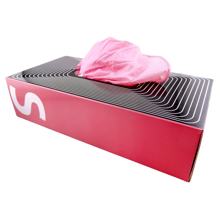 Waxness Cosmetology Nitrile Gloves Pink, Small, 100 pcs / box