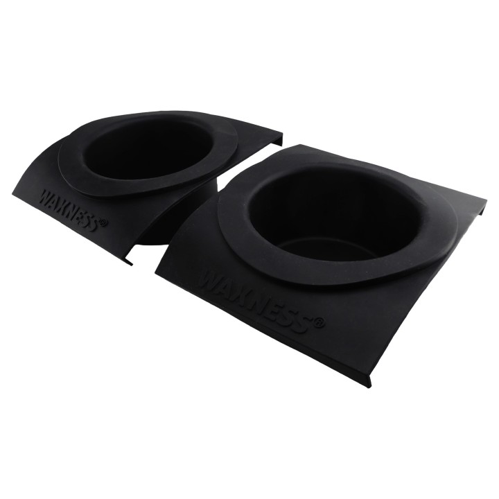 Non Stick Square Easy Clean Silicone Liners Black – 1 lb for Double Warmers WN-5002 Pack of 2