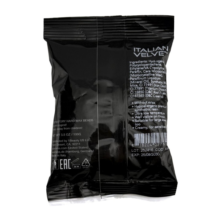 Italian Velvet Full Body Wax Hard Wax Sample 3.5 oz / 100 g