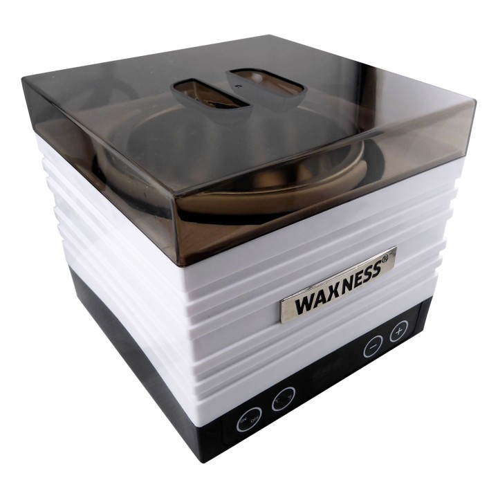 Waxness Wax Warmer W-CUBE White + 5 Colors Digital Lighted 1 lb