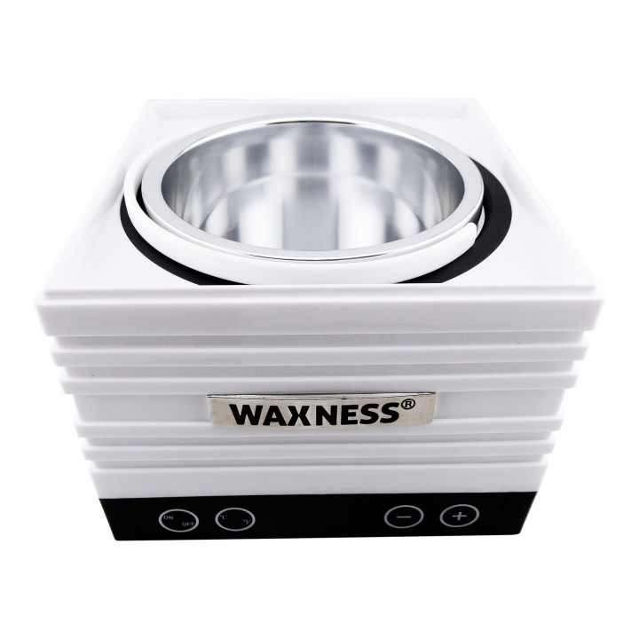 Waxness Wax Warmer W-CUBE White + 5 Colors Digital Lighted 1 lb