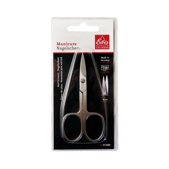 Erbe Solingen Nail Scissors Straight 9 cm | 3.5 in