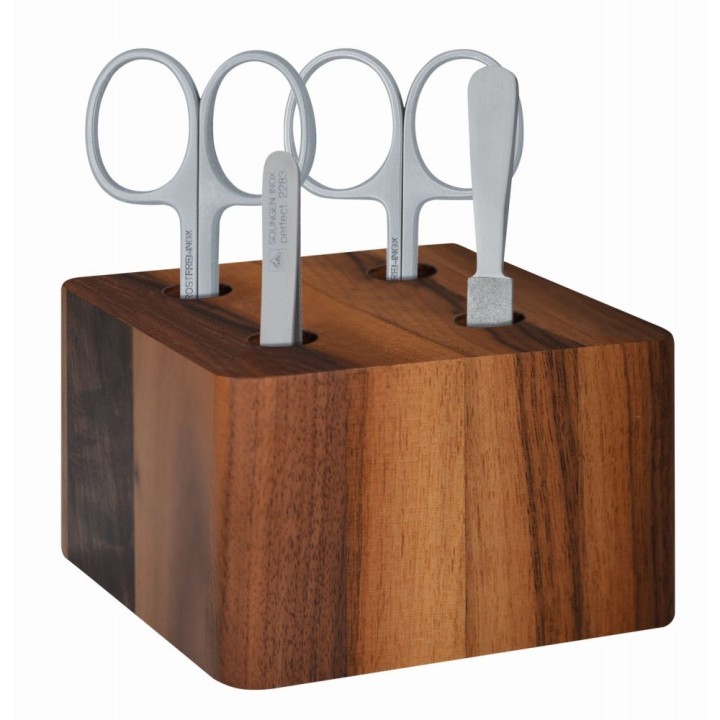 Erbe Solingen Design-Bathroom Display Nail Cube Stainless Steel