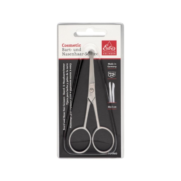 Erbe Solingen Beard And Nose Hair Scissors 10.5 cm 4.1 in