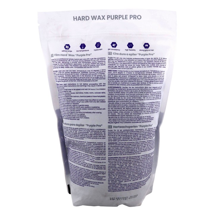 Waxness WaxUSA Purple Professional Hard Wax Beads 2.42 lb / 1.1 kg