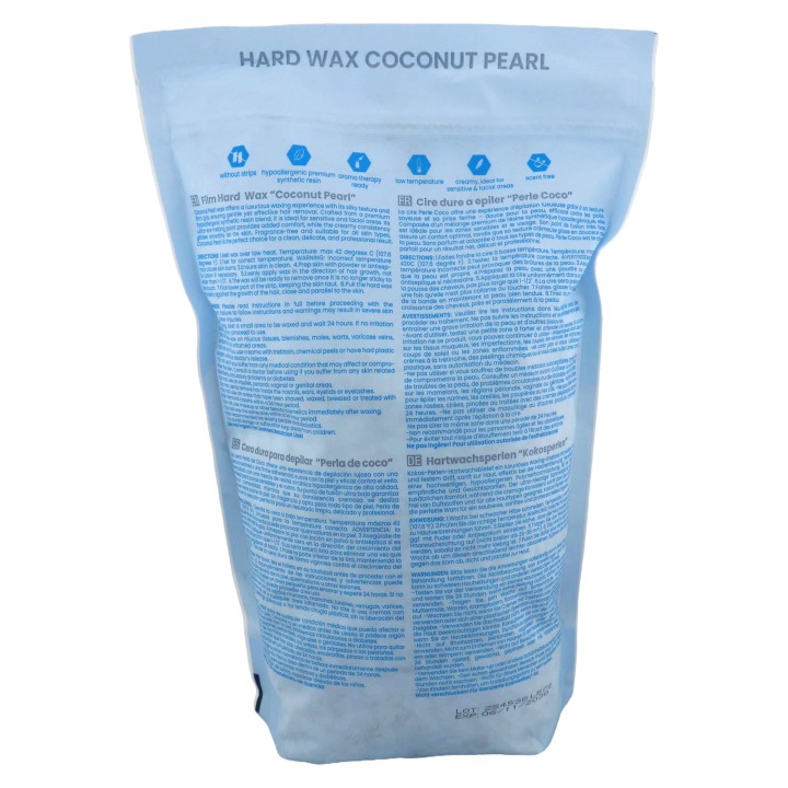 WaxUSA Coconut Pearl Hard Wax Beads 2.42 lb / 1.1 kg