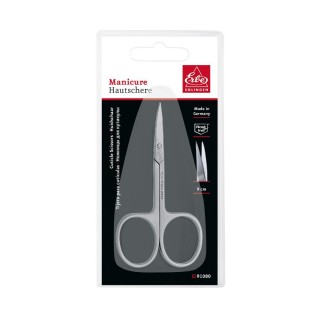 Erbe Solingen Cuticle Scissors Kullenblatt Pointed And Curved Cutting Edge 9 cm 3.5 in