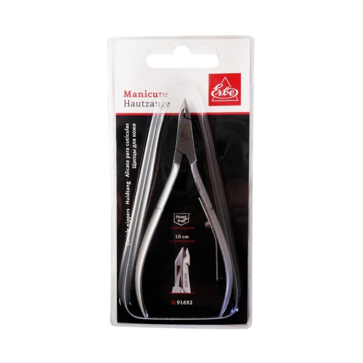 Erbe Solingen Cuticle Nippers Box Joint Torsion Spring 10 cm | 3.9 in