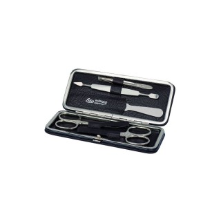 Erbe Manicure Clip-Top Case Range "Siena" Brown, 5 instruments