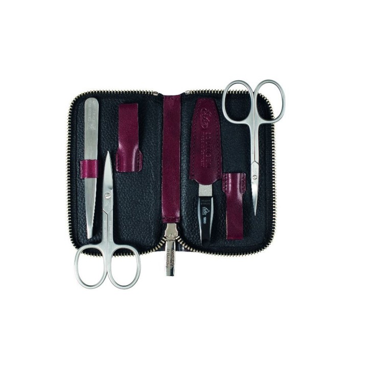 Erbe Manicure Zipper Case Range "Mon Cherie", Stainless, 4 instruments
