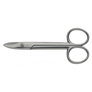 Erbe Solingen Toenail Scissors Micro Teeth Short Cutting Blade Extra Long Handles 10.5 cm | 4.1 in