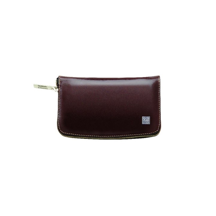 Erbe Manicure Zipper Case Range "Houston", Brown, 7 instruments