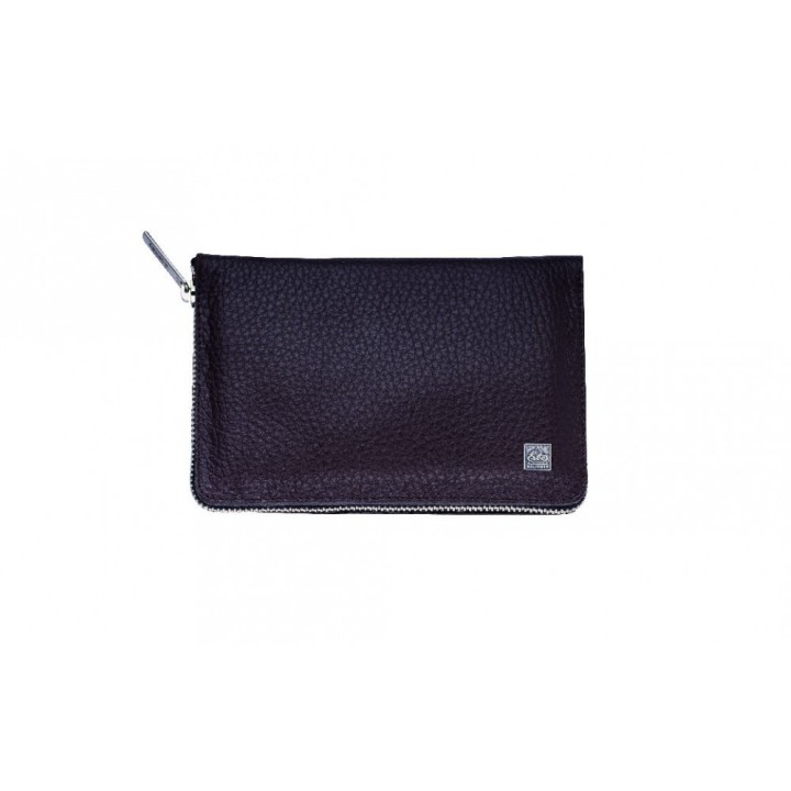 Erbe Piemont Series Zip Case with Manicure Set, Brown, 6 instruments