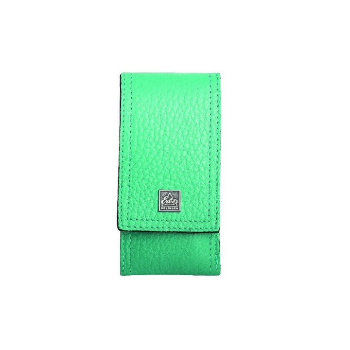 Erbe Piemont Series Pocket Case With Manicure Set, Light Green, 3 instruments