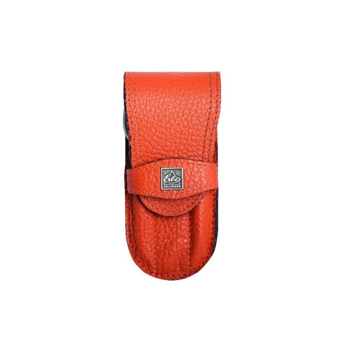 Erbe Piemont Series Slip Case With Manicure Set, Orange, 4 instruments